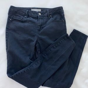 Pacsun bullhead denim co mid rise skinniest black jeans size 26